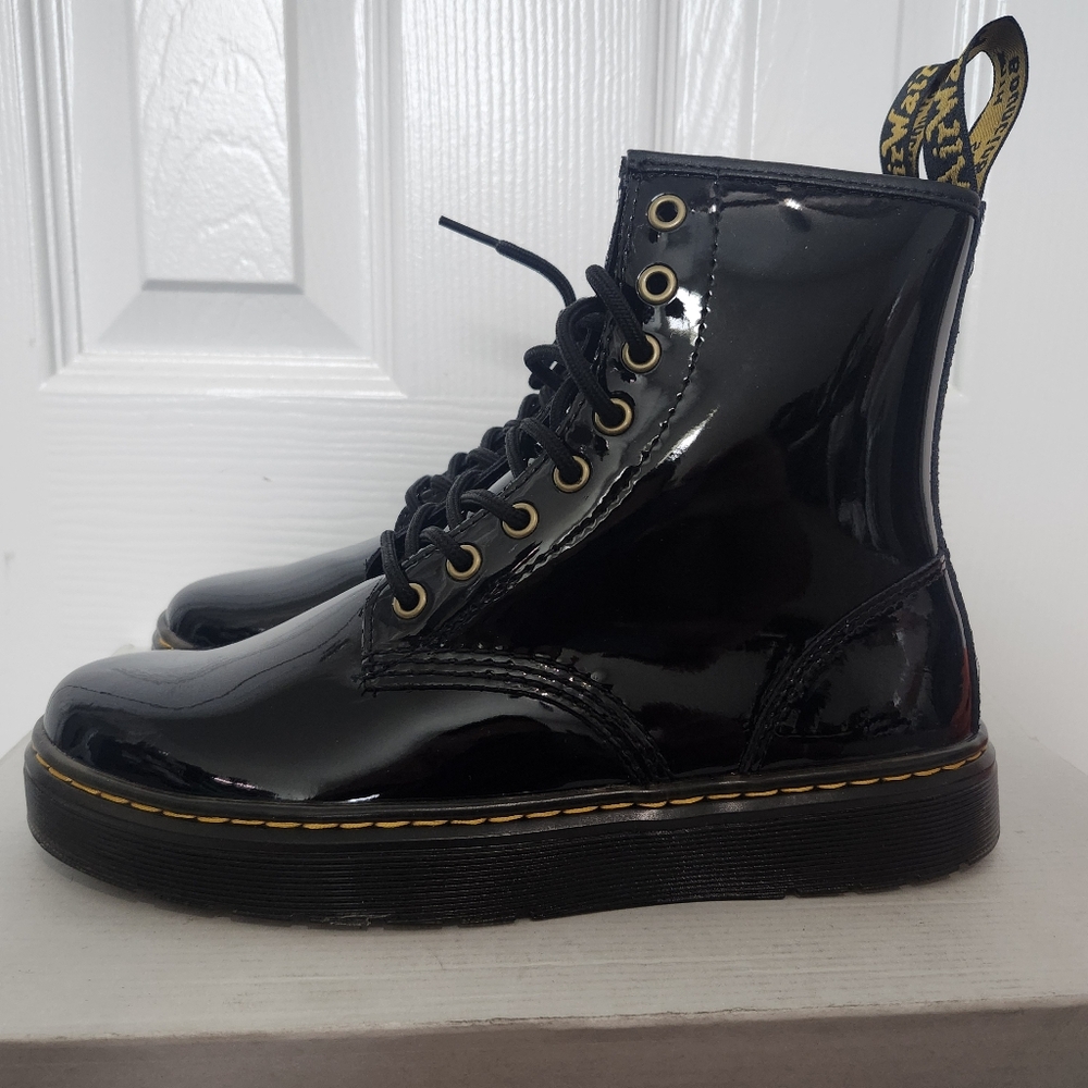 Dr. Martens Zavala Lace-up Boots W8/M7 New Without Box - Picture 3 of 7